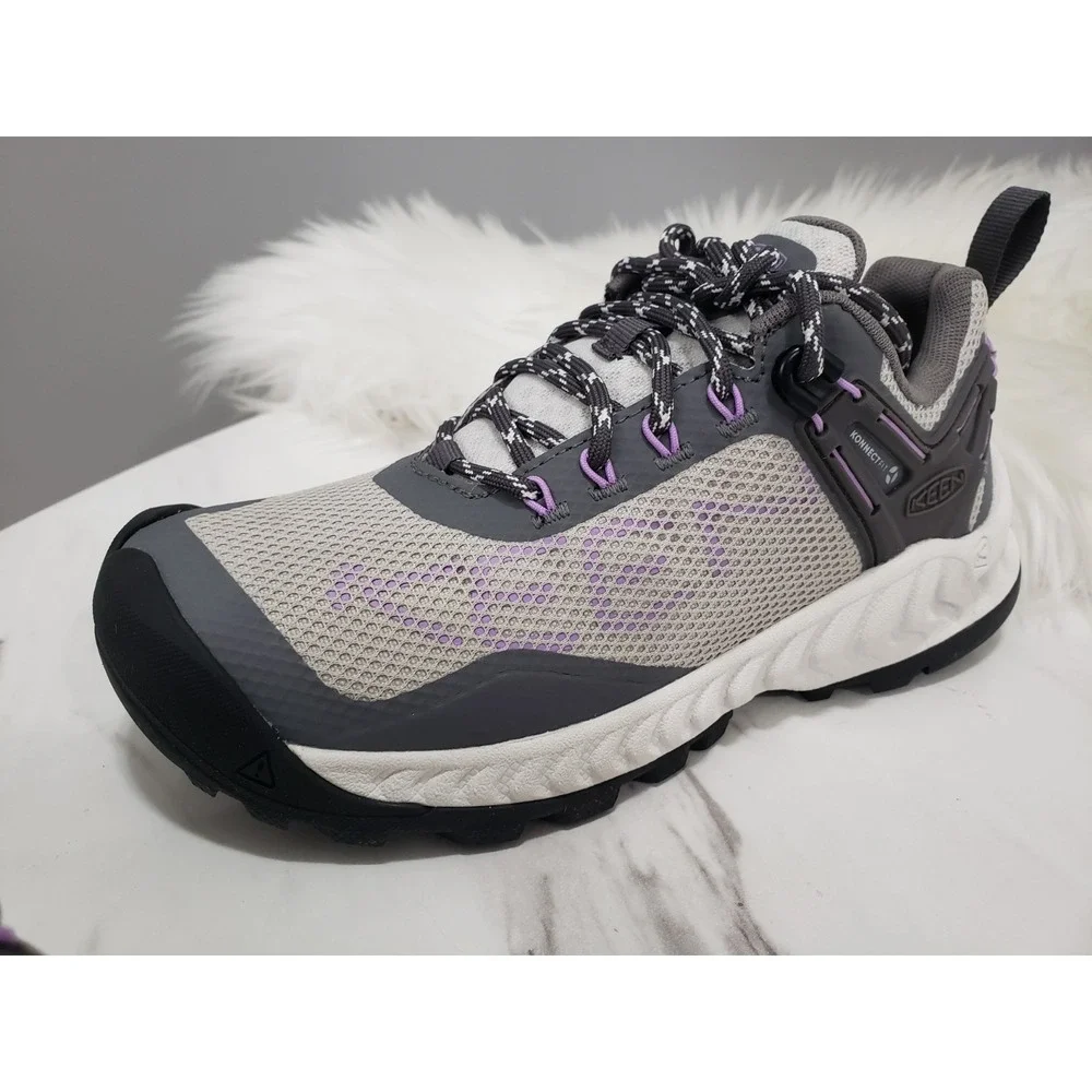 NEW‎ NO BOX SIZE 5 Womens Keen Tennis Shoes Sneakers NXIS EVO WP Steel Grey